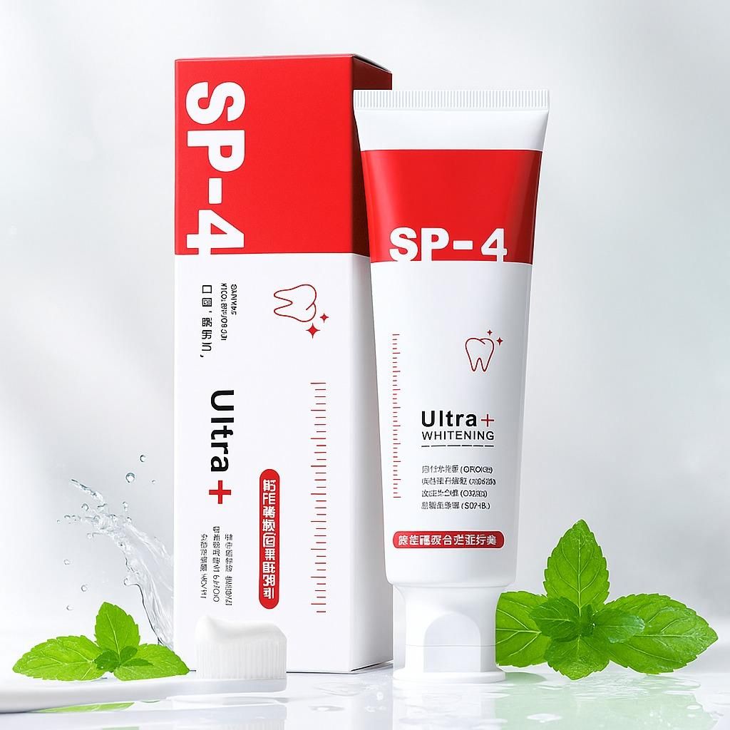 SP-4 Probiotic Whitening Toothpaste - Naturally Whiter Teeth. Fresher Breath