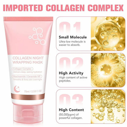 Medicube Collagen Night Wrapping Mask – Overnight Hydration & Firming Care (75ml)