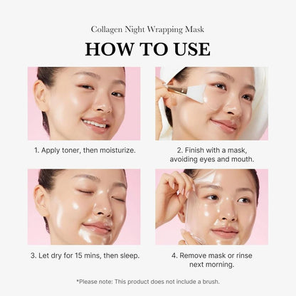 Medicube Collagen Night Wrapping Mask – Overnight Hydration & Firming Care (75ml)